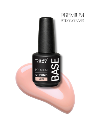 NEW!  PREMIUM STRONG  Rubber Base NUDE 15ml