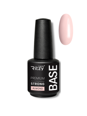 NEW! PREMIUM STRONG Rubber Base ALMOND 15ml