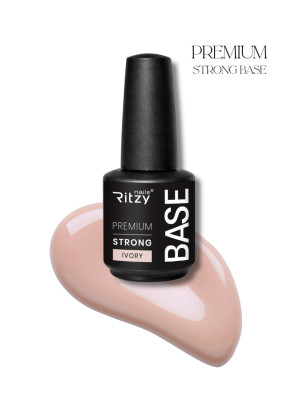NEW! PREMIUM STRONG  Rubber Base IVORY 15ml