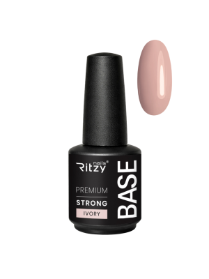 NEW! PREMIUM STRONG  Rubber Base IVORY 15ml