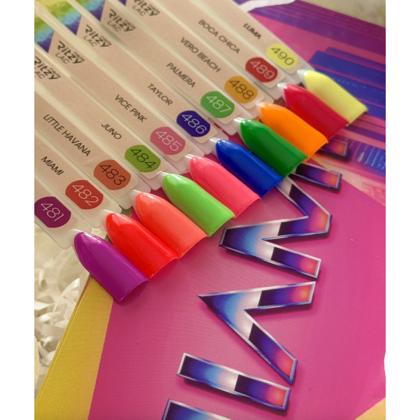 Ritzy Lac MIAMI collection 481-490 (tpo free)