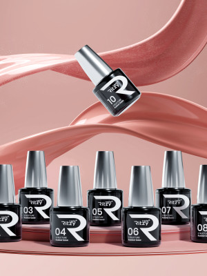 Set of 10 STRUCTURE rubber bases 