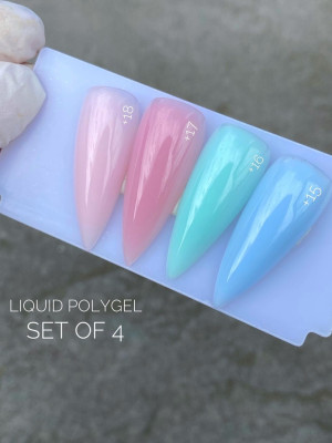 LIQUID POLYGEL  4 new colours  (N15-N18)
