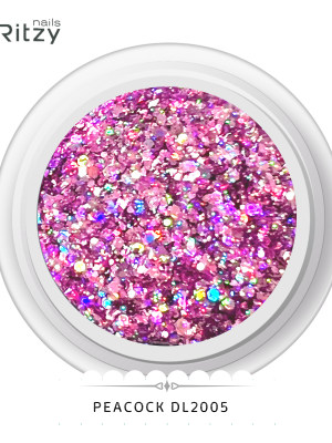 PEACOCK glitter DL2005