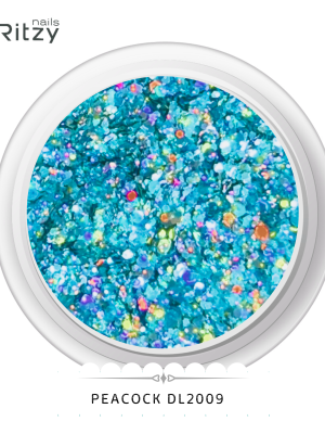 PEACOCK glitter DL2009