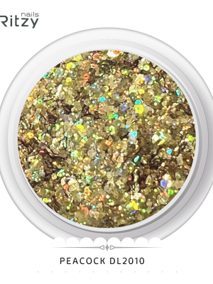 PEACOCK glitter DL2010