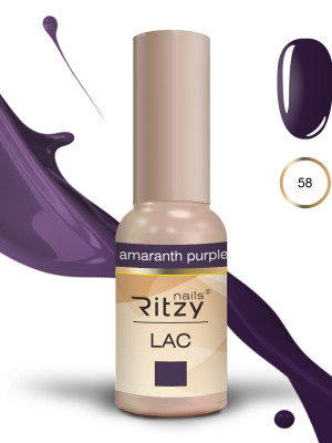 Ritzy Lac  AMARANTH PURPLE 58 TPO FREE