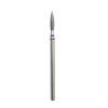 NEW Diamond Cuticle  Bit BLUE-RED FLAME 2.3mm