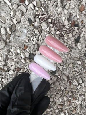 "TRY ME"  set of 4 EASY SHAPE builder gels (5ml each)