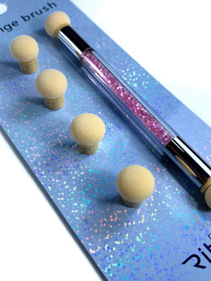 Sponge Brush with 4 extra replacement heads