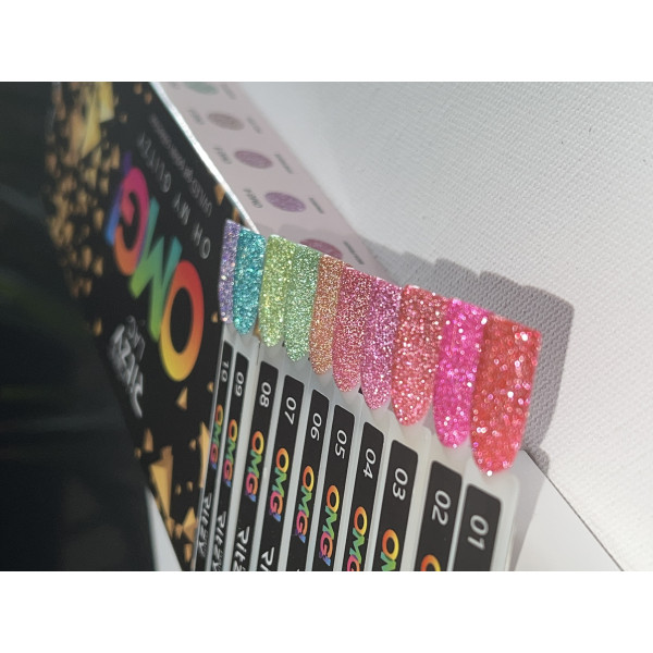 OMG! OH MY GLITZY Lac Collection (OMG1-OMG10) 