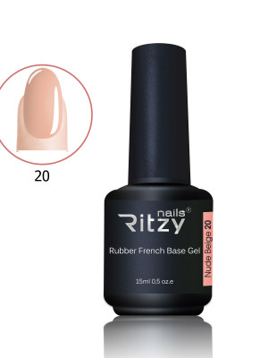 Rubber Base NUDE BEIGE 20 (TPO FREE)