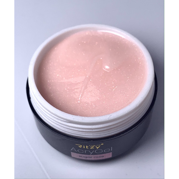  Acrygel with shimmer SUGAR ROSE 15ml (TPO/HEMA FREE)
