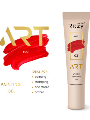 ART GEL 03 RED