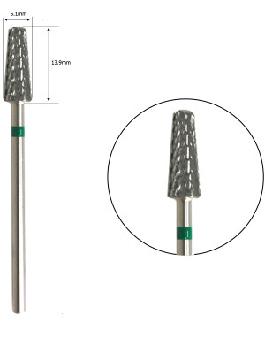 Carbide Nail Drill Bit GREEN 406901