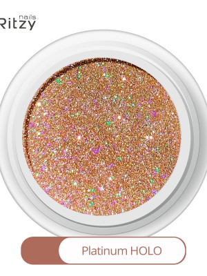 PLATINUM HOLO superfine glitter 