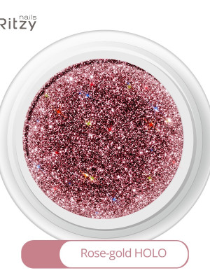 ROSE_GOLD HOLO superfine glitter 