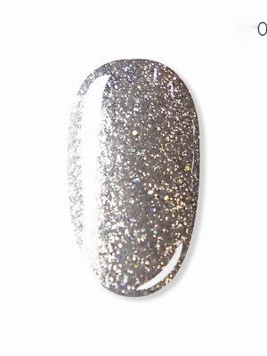 DIAMOND RIVIERA Gel Holo Silver 09(tpo free)