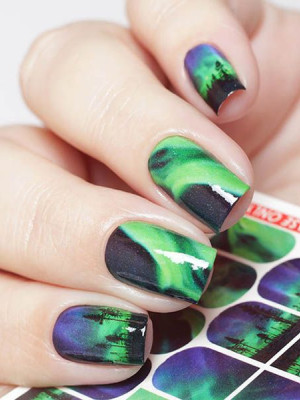 "Exquisite" Slider Nail Art Decoration A4