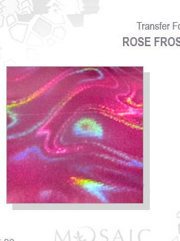 Rose frost Transfer Foil