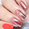 "Exquisite" Slider Nail Art Decoration F034 Silver