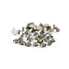 Swarovski SS5  - Black Diamond 40pcs