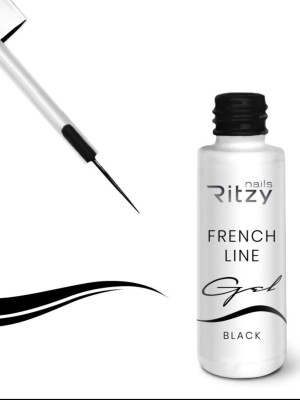 FRENCH LINE gel BLACK ( with a thin brush) 