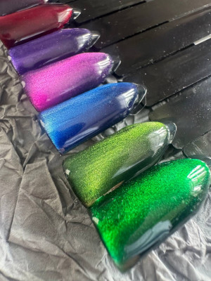 BOHEMIAN Glass gel polish PINK CRUSH 