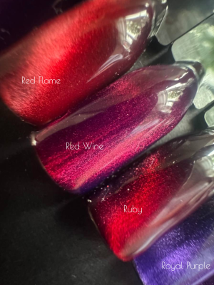 BOHEMIAN Glass gel polish RUBY