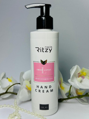 Hand Cream SWEET LOTUS with Vitamin A+E 200ml