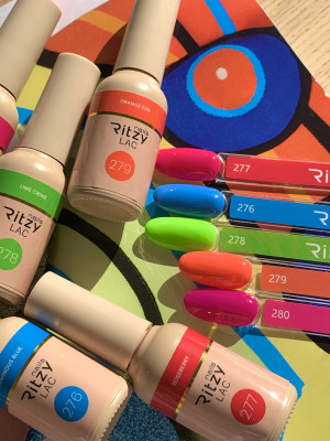 Ritzy Lac ORANGE FIRE 279  TPO FREE