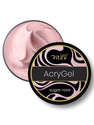  Acrygel with shimmer SUGAR ROSE 15ml (TPO/HEMA FREE)