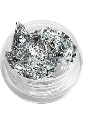 Nail Art Foil Silver