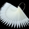 Display Tips STILETTO Natural with a ring 50 pcs