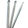 Set of 3 Cuticle drill bits ball Blue