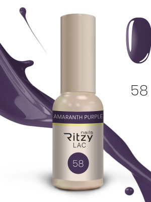 Ritzy Lac  AMARANTH PURPLE 58 TPO FREE