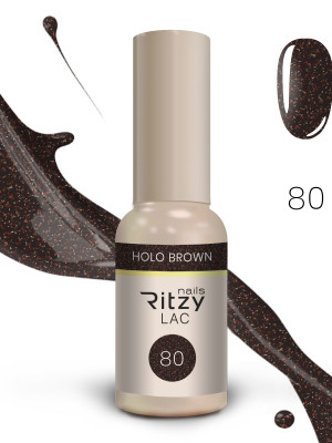  Ritzy Lac HOLO BROWN 80  (tpo free)