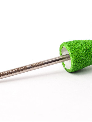 Reusable composite pedicure cap GREEN Medium b100G