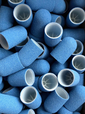 Replacement pedicure cap BLUE Fine C10B ( 1pc) 