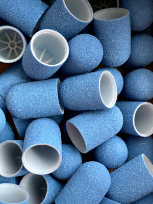 Replacement pedicure cap BLUE Fine C13B ( 1 pc)